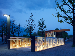 Glasgestaltung Schloßplatz Karlsruhe - Bild2