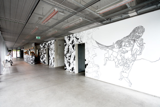 Wandgestaltung im Radialsystem V - Bild3